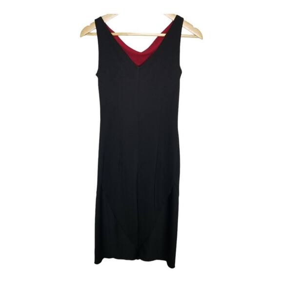 Express Dress 7/8 Sexy Sleeveless Bodycon Black - Picture 2 of 7